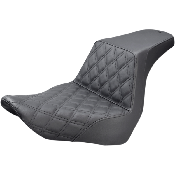 (image for) Saddlemen Step-Up Seat - Black Front LS