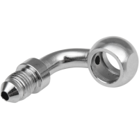 (image for) Chrome 90° 7/16" Banjo Fitting