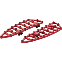 (image for) MX Driver Floorboard, Red Anodized