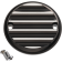 (image for) Joker Machine Points Cover - Finned, Black Anodized/Silver