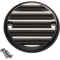 (image for) Joker Machine Points Cover - Finned, Black Anodized/Silver