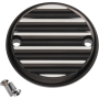 (image for) Joker Machine Points Cover - Finned, Black Anodized/Silver