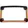 (image for) All-In-One LED License Plate Frame - Radius Horizontal Black