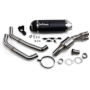 (image for) LV ONE EVO Black stainless steel Exhaust for YAMAHA MT-07 17-20, XSR700 16-22