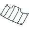 (image for) Tour-Pak Luggage Rack Gloss Black