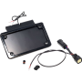 (image for) Black Illuminated Saddlebag License Plate Mount