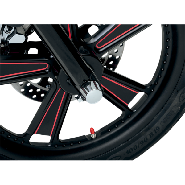 (image for) Kuryakyn Front Axle Nut Covers Smooth