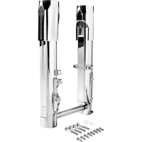 (image for) Wide Tire Fork Kit, Single Disc, Chrome