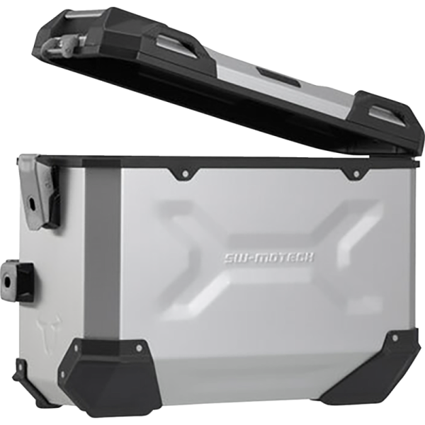 (image for) SW-MOTECH TRAX ADV Side Case Set - 37/37 L, Silver