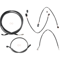 (image for) Karbonfibr Designer DOT Handlebar Installation Kit, 12"-14" Apes