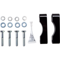 (image for) DEI Front Fender, For 21" wheels, w/ black adapters