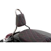 (image for) Tapered Backrest Pad Double Diamond Red