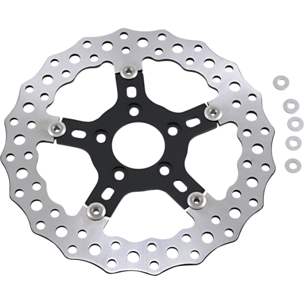(image for) Arlen Ness 11.8" Jagged Front/Rear Rotor