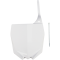 (image for) UFO Front Number Plates - Yamaha YZ125/250 02-14 - White