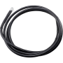 (image for) Black Vinyl-Coated Stainless Steel Brake Line 80"