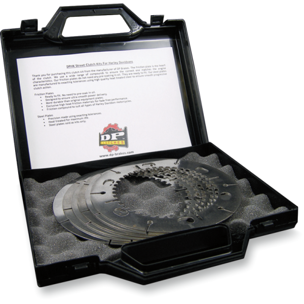 (image for) DP Brakes Steel Plate Kit for Big Twin