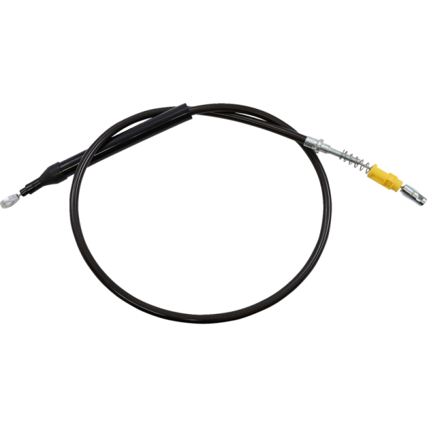 (image for) LA Choppers Midnight Braided Clutch Cable for 18-24 Softail w/ ABS (18-20in.)
