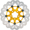 (image for) Full-floating Rear Rotor, Gold Carrier
