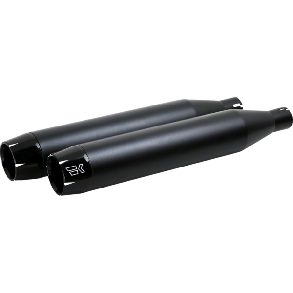 (image for) Khrome Werks 3.5" Slip-On Mufflers Black