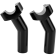 (image for) Drag Specialties Forged Aluminum Pullback Riser, Black, 4.5"
