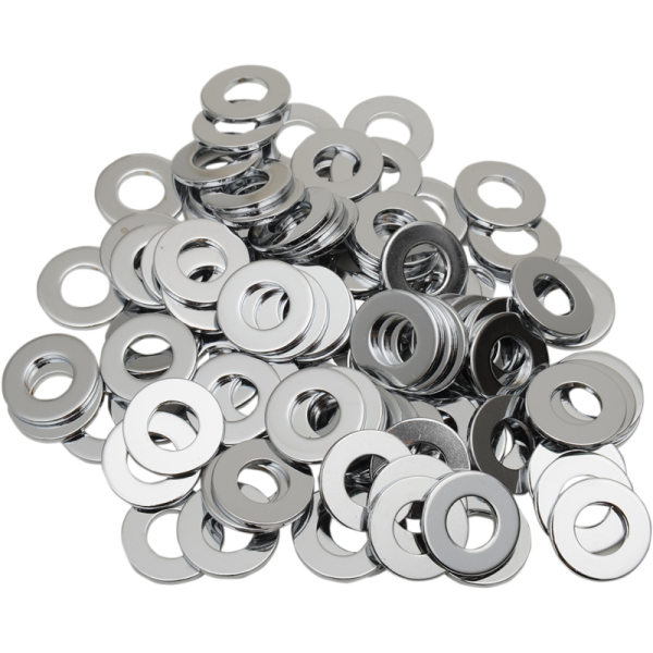 (image for) Drag Specialties Chrome Flat Washer 3/8"