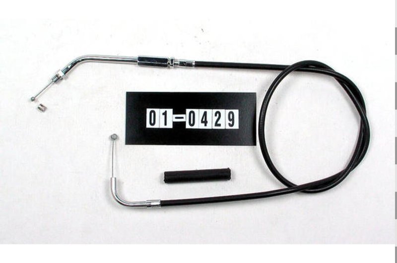 (image for) Motion Pro Black Vinyl Throttle Cable 875152