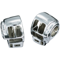 (image for) Chrome Switch Housings for 99-13 H-D Models