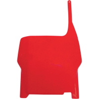 (image for) UFO Front Number Plate - 00-22 CR red