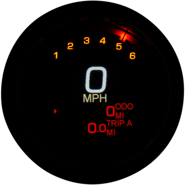 (image for) Dakota Digital MLX Series Gauge Black Bezel