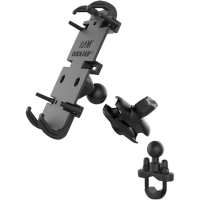 (image for) Quick-Grip Phone Mount with U-Bolt Base - Large