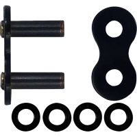 (image for) 520 Rivet Connecting Link, Black Scale