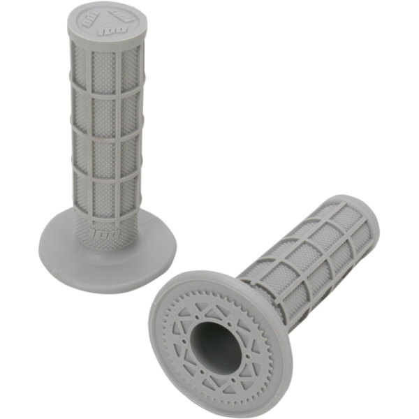 (image for) ODI Ruffian MX Single-Ply Grips - Full-Waffle - Gray