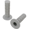 (image for) ODI Ruffian MX Single-Ply Grips - Full-Waffle - Gray