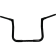 (image for) 11" EZ Install Reduced Reach Flat Top Handlebar, Gloss Black