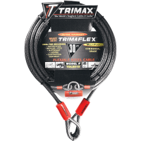 (image for) Max Security Dual-Loop Cable, 30' L x 10 mm dia.