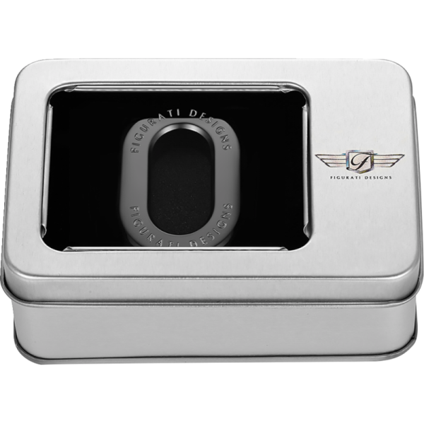 (image for) FIGURATI DESIGNS Antenna Ring Left Rear Black