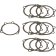 (image for) Manifold/Carb/Air Cleaner Gaskets - 88-03 XL air cleaner to CV carb (0.030")