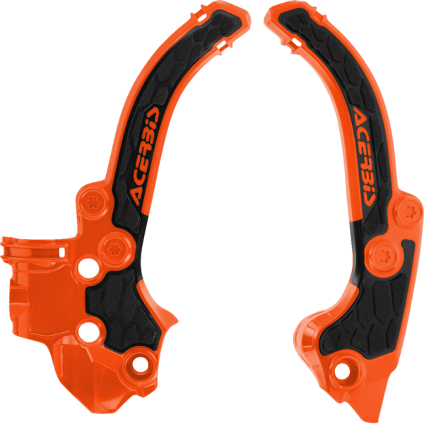 (image for) Acerbis X-Grip Frame Guard - KTM 50 SX 24-26 - Orange/black