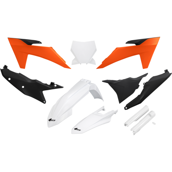 (image for) UFO Complete Body Kit - Black/orange/white