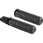 (image for) Arlen Ness Speedliner Grips - Black Anodized