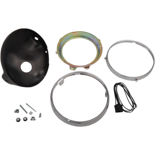 EMGO 7" Side-Mount Headlamp Shell