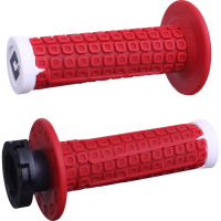 (image for) Nomad V2 Lock-On Grips - Red/white/silver