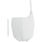 (image for) Front Number Plate - White
