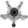 (image for) Chrome Spider Hub Kit