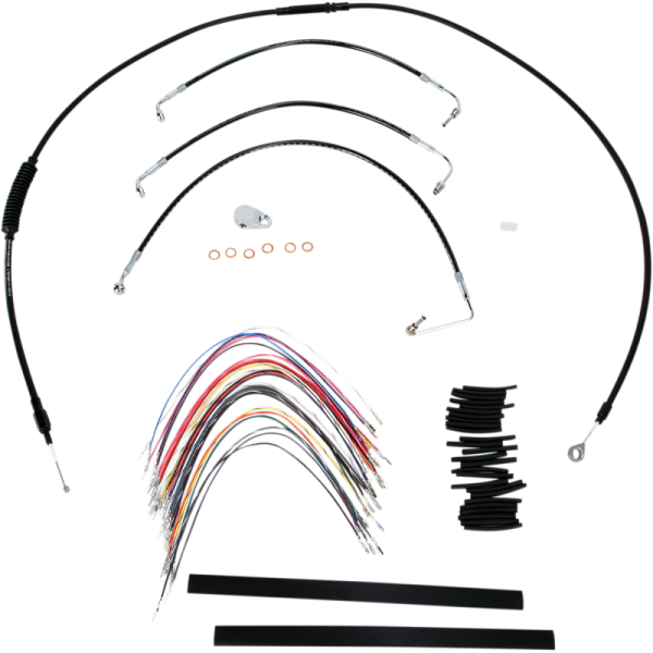 Burly Brand Magnum XR Stainless DOT Handlebar Installation Kits