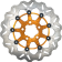 (image for) Galfer Stainless Steel Rear Rotor - Orange Carrier