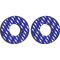 (image for) Factory Effex Moto Grip Donuts - Yamaha (white/blue)
