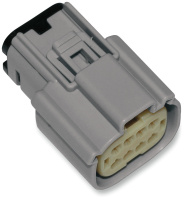 (image for) Gray 8-pin Female Connector