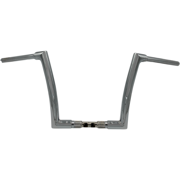 (image for) FAT BAGGERS INC EZ Install Flat Top Handlebar - Chrome, 12” Rise
