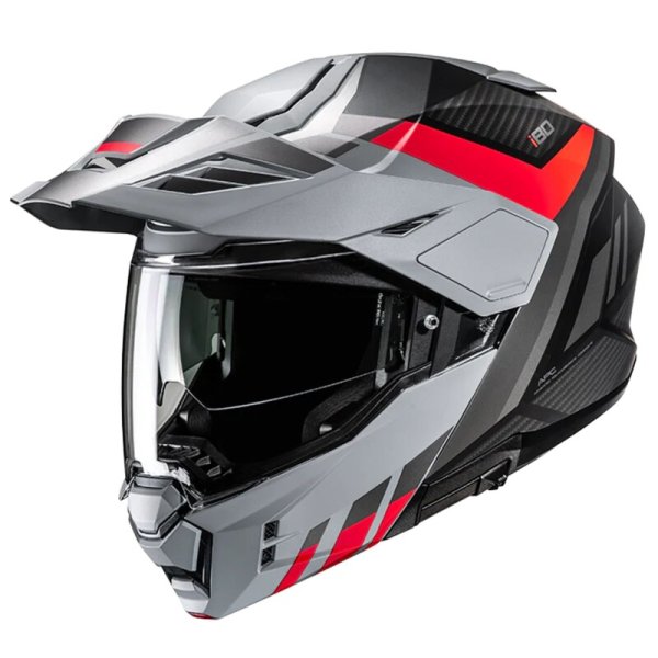 (image for) HJC i80 Snow Helmet - Imes - Semi-Flat Black/Gray - Size XL